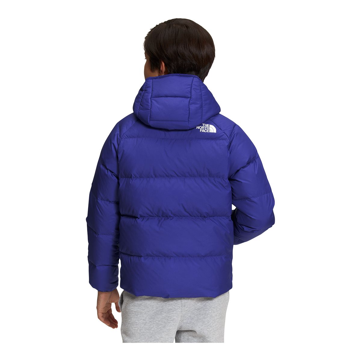 The North Face Boys Reversible North Down Hooded Jacket Atmosphere