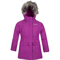 Columbia Girls' Nordic Strider Waterproof Jacket Front_Flat