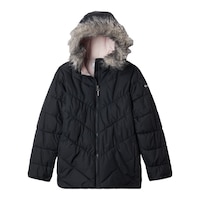 Columbia Girls' Arctic Blast Winter Jacket, Kids', Ski, Insulated, Waterproof, Hooded Front_Flat