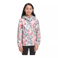 The North Face Girls' Resolve Jacket Front_Flat