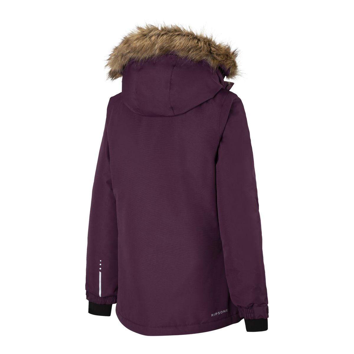 Ripzone Girls' Saba Winter Jacket, Kids', Ski, Insulated, Hooded, Packable