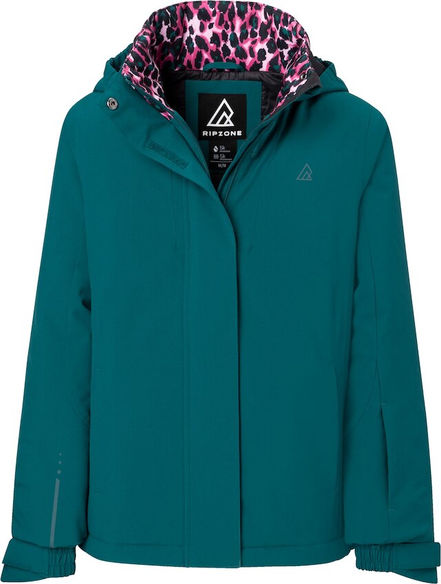 Ripzone Girls' Nutmeg Winter Jacket, Kids', Ski, Insulated, Hooded