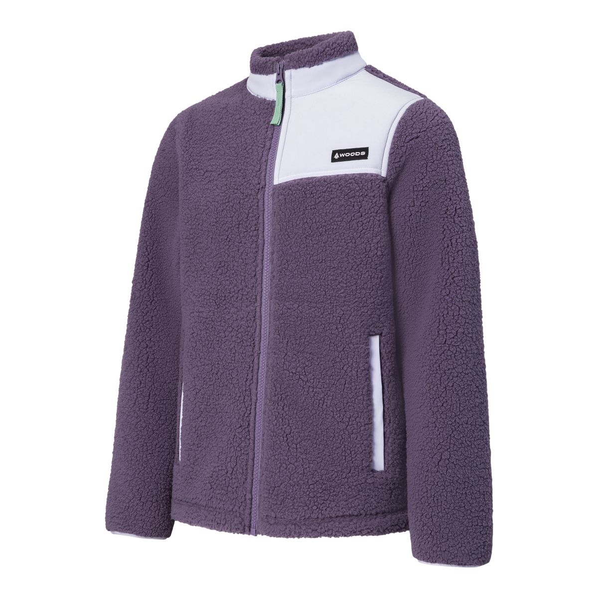 Woods Girls' Heritage Erris Sherpa Jacket