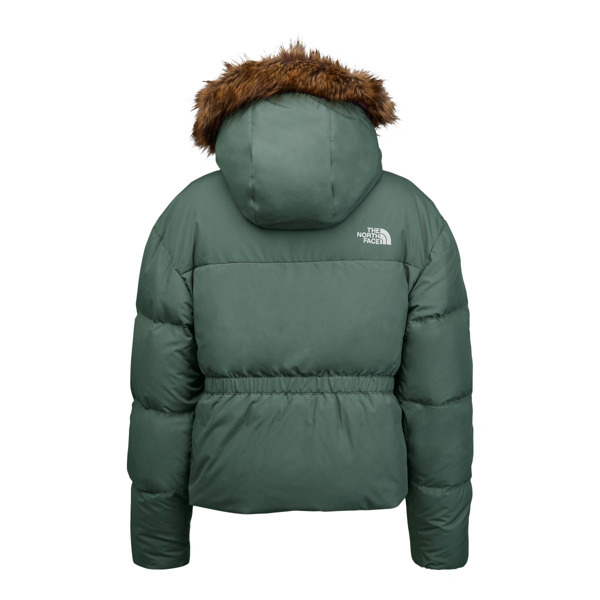 The north face on sale jacket with fur hood