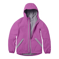 The North Face Girls' Warm Storm Rain Jacket Front_Flat