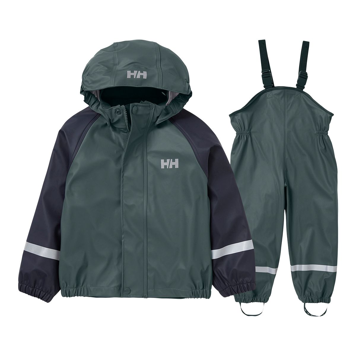 Helly Hansen Toddler Boys' 2-7 Bergen PU Rain Set