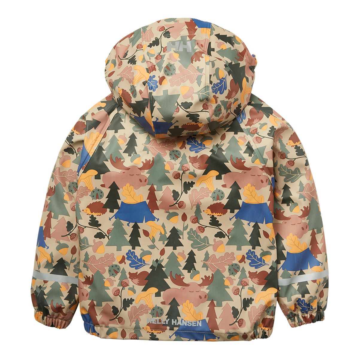 Helly Hansen Toddler Kids' 2-7 Bergen 2.0 All Over Print PU Rainset
