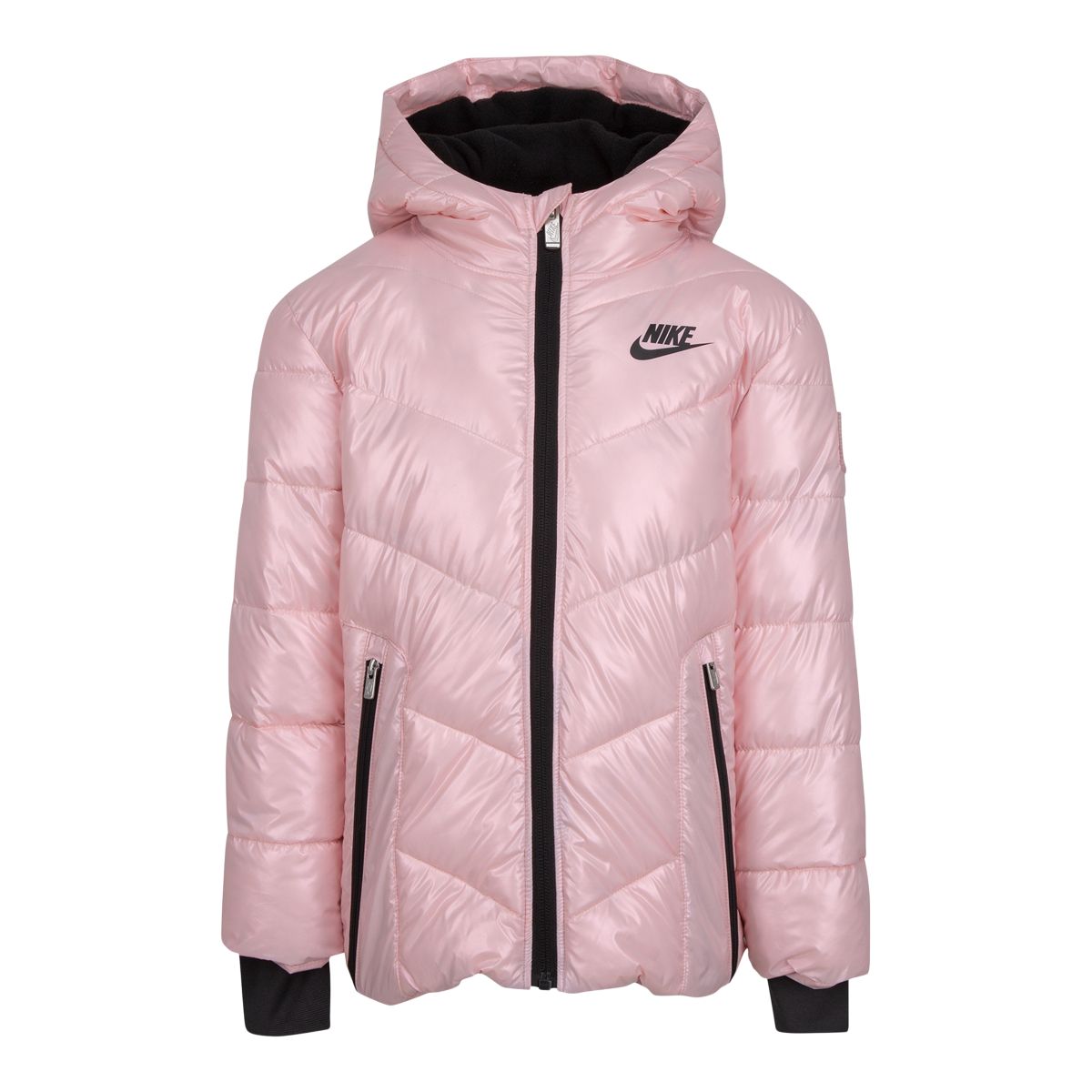 Nike girls puffer outlet coat