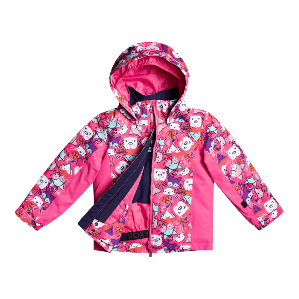 Roxy Girls' Toddler Snowy Tale Insulated Jacket