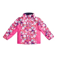 Roxy Girls' Toddler Snowy Tale Insulated Jacket Front_Flat