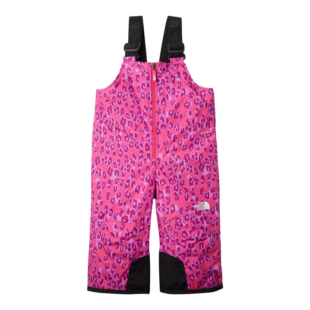 The North Face Kids' Toddler Snowquest Bib Snow Pants, Girls', Winter, Waterproof