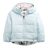 The North Face Infant Girls' Perrito Reversible Jacket Front_Flat