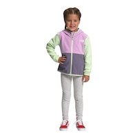 The North Face Toddler Girls' 2-6 Glacier Full Zip Hoodie Front_Flat