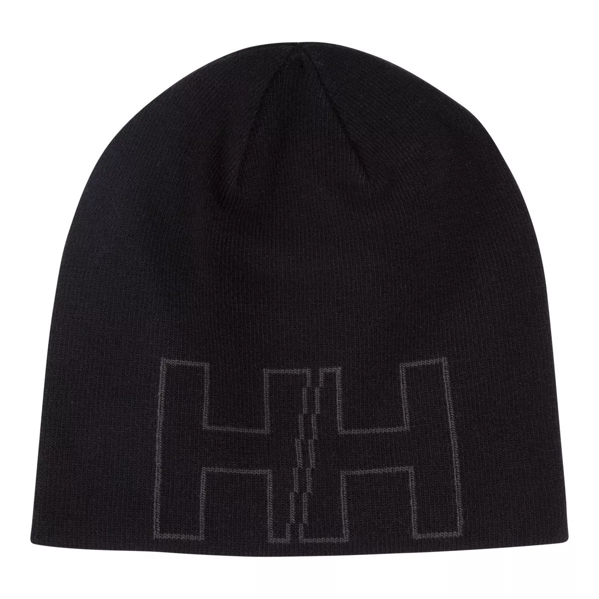 Helly Hansen Men's Outline Beanie - Black Front_Flat