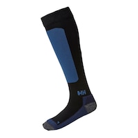 Helly Hansen Men's Lifa Merino Green Alpine Ski Socks, Wool Blend Side_Left