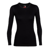 Icebreaker Women's 260 Base Layer Top Front_Flat