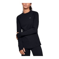 Under Armour Women's Base Crew 2.0 Front_Angled_Left