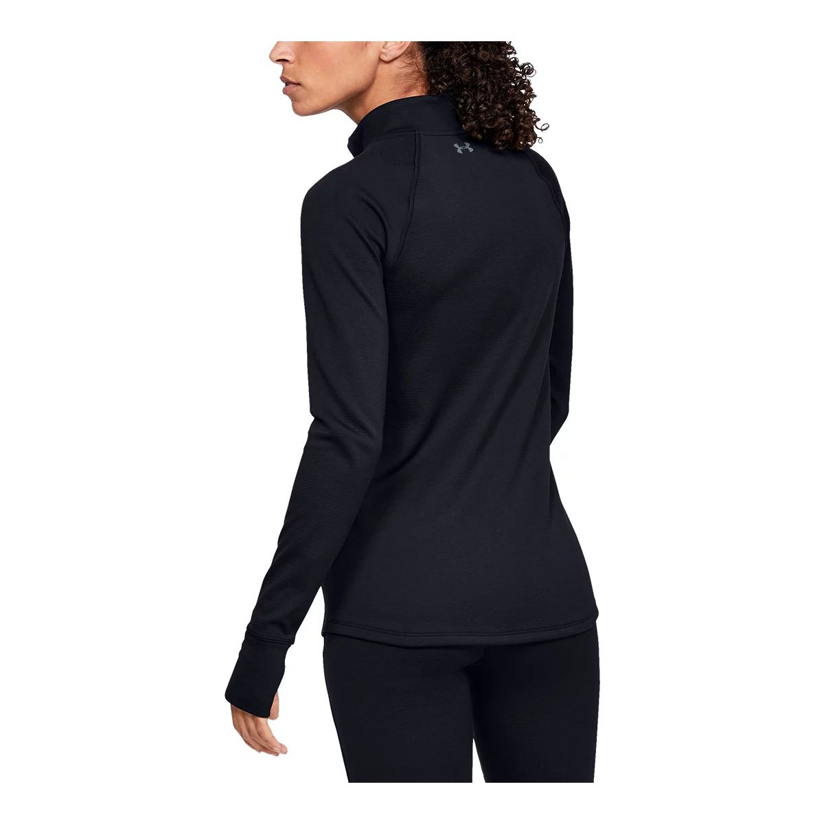 Under Armour Women s Base 4.0 1 Z Zip Black SportChek