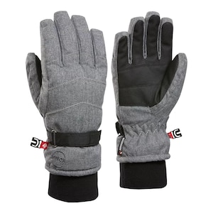 Kombi Women's La Montagne Mitts - Grey Melange