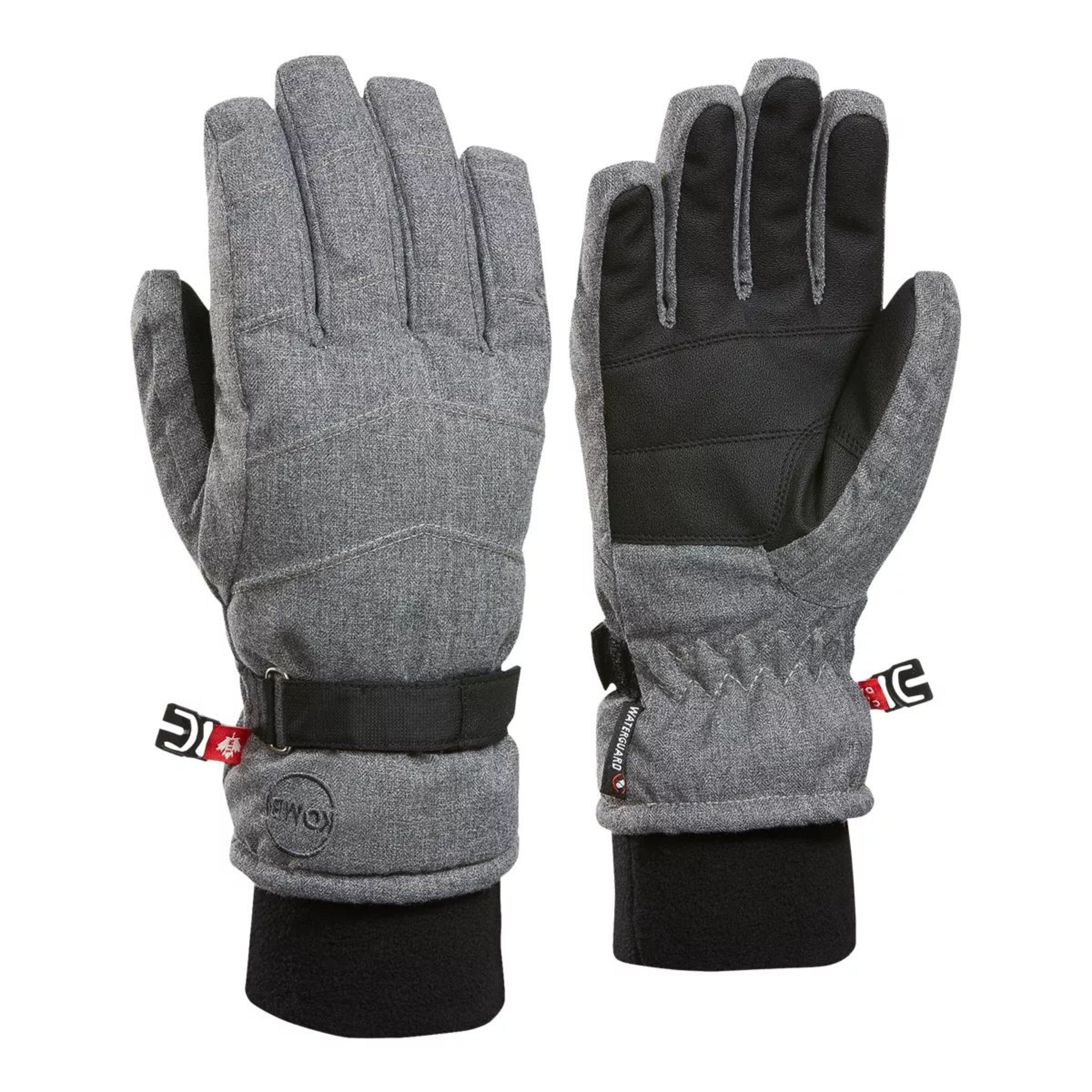 Kombi Women's La Montagne Mitts - Grey Melange
