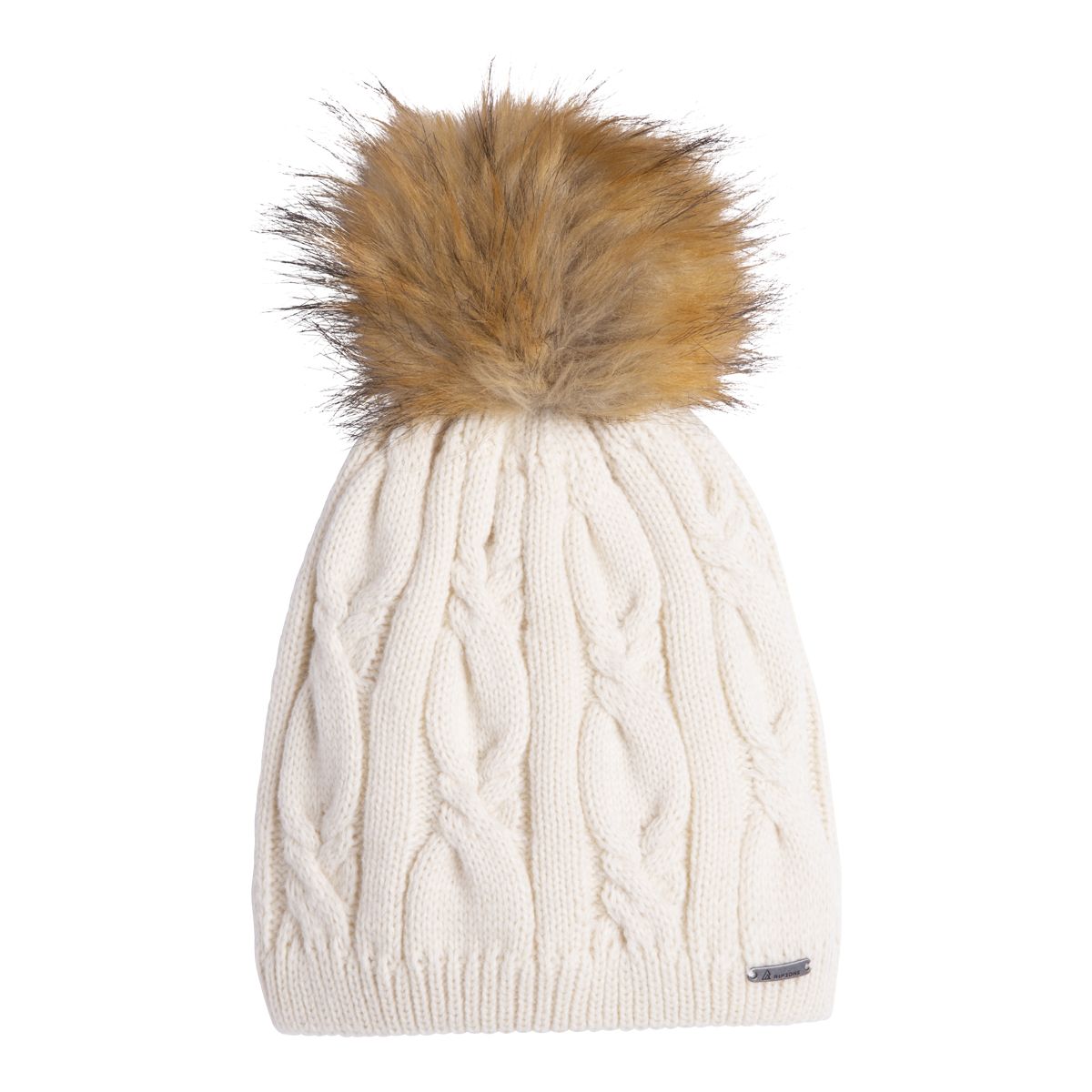 Ripzone Women's Mena Faux Fur Pom Toque