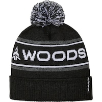 Woods™ Women's Classic Pom Beanie Front_Flat