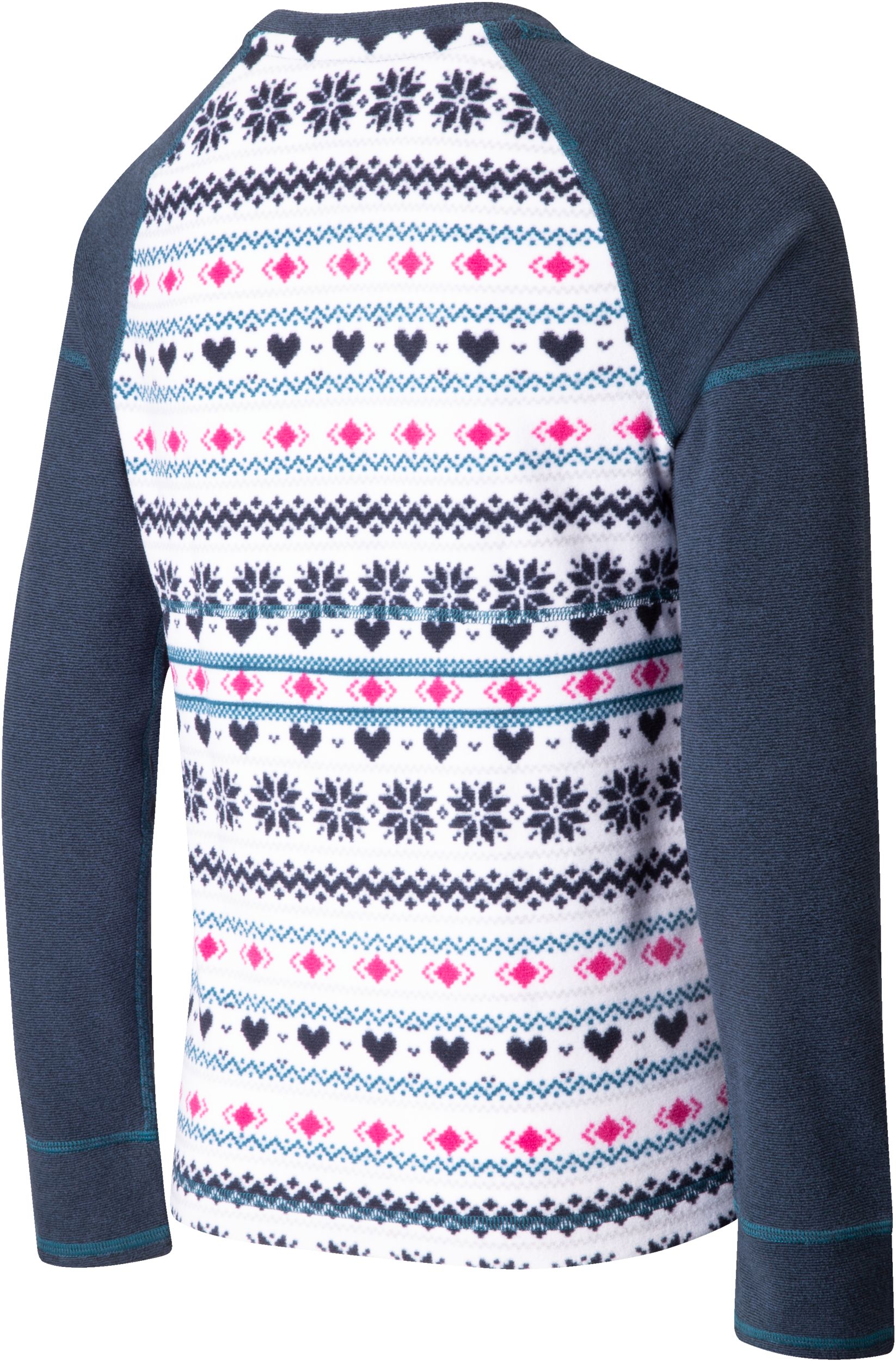 Ripzone Girls' Color Blocked Print Top