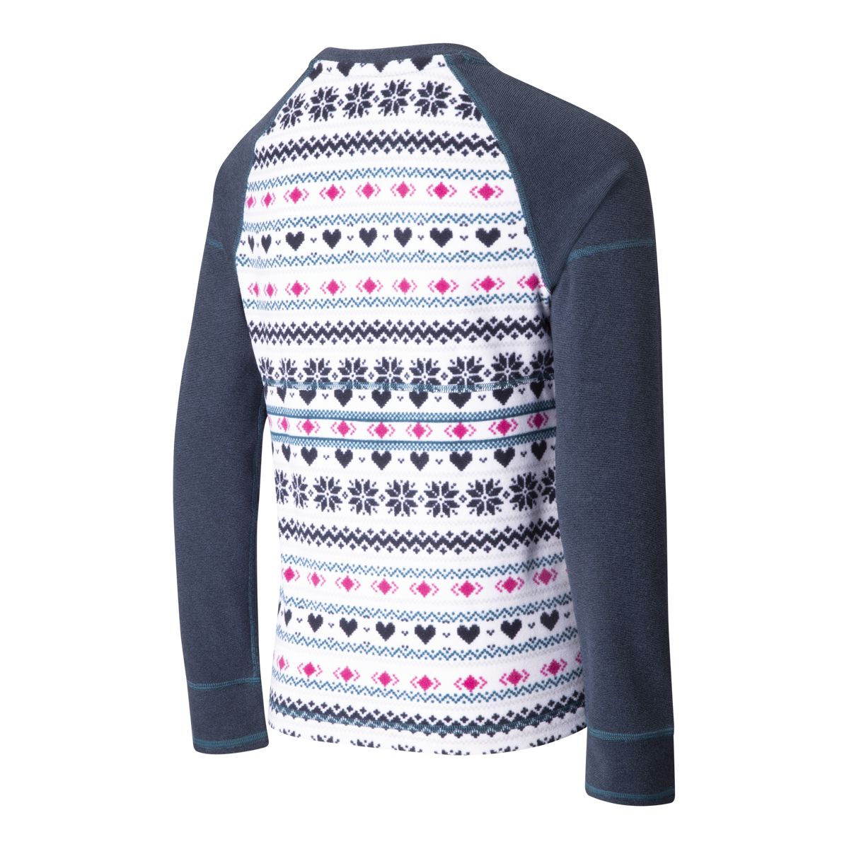 Ripzone Girls' Color Blocked Print Top