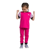 The North Face Kids' Waffle Baselayer Set Front_Flat