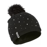 Kombi Girls' Flashy Pom Toque Beanie Front_Angled_Right