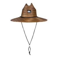 Quiksilver Men's Pierside Straw Cap Front_Flat