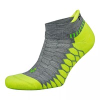 Balega Men's Silver No Show Socks Front_Angled_Left