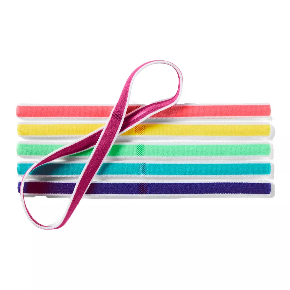 Under Armour Girls' Mini Headband - 6-Pack Composite_or_Mixed