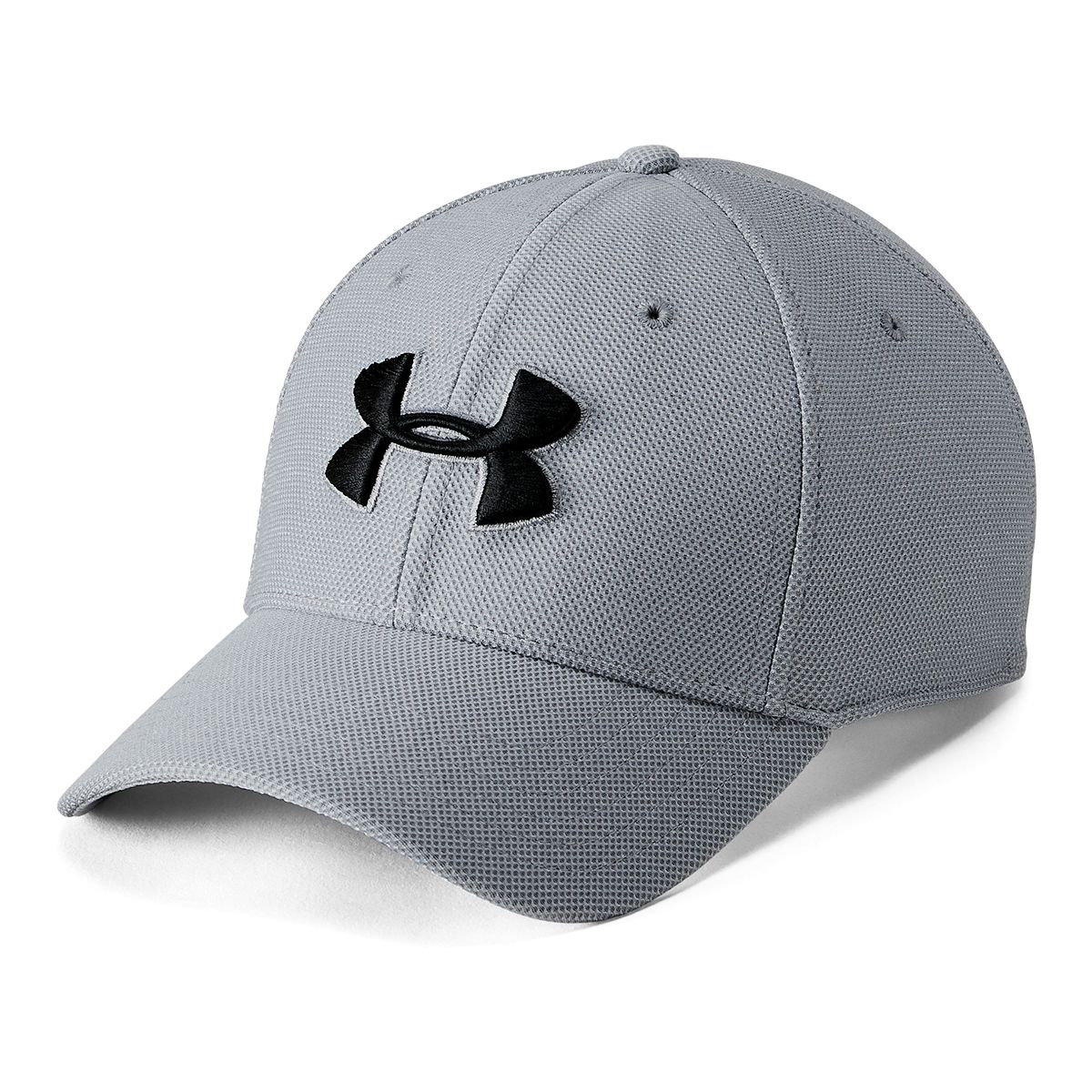 Under Armour Men's Heather Blitzing 3.0 Hat - Steel / Black