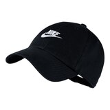 Nike Sportswear Heritage86 Hat - Black Front_Angled_Left