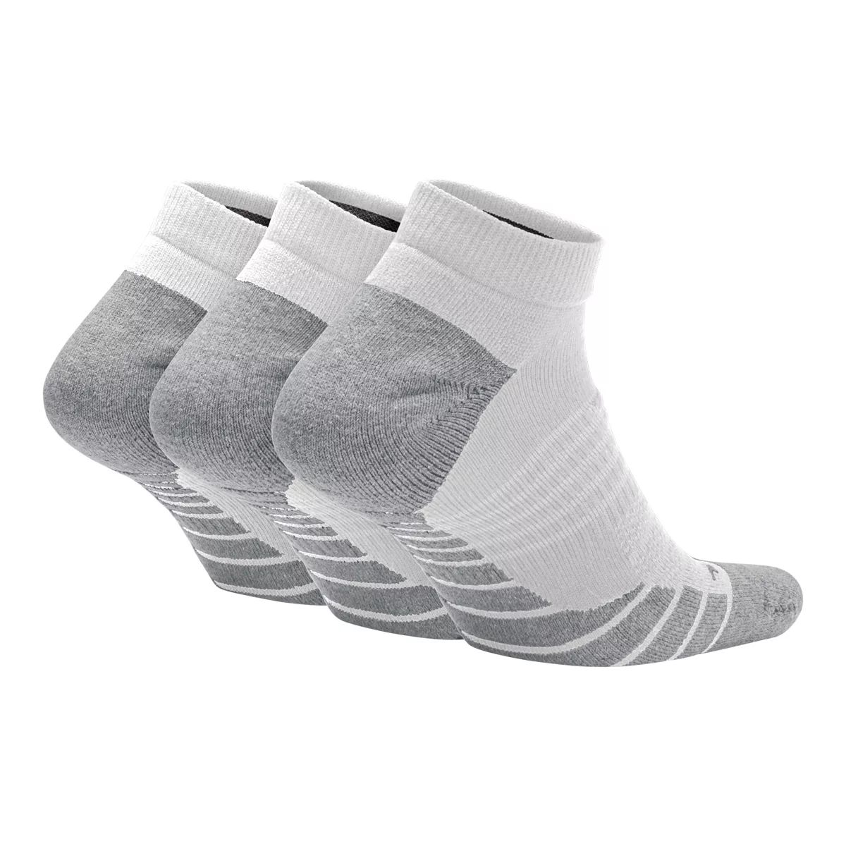 Nike Everyday Max No-Show Socks, Cushioned, 3-Pack Back_Angled_Right