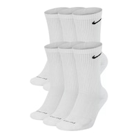 Nike Everyday Plus Athletic Crew Socks - 6pk Front_Angled_Left