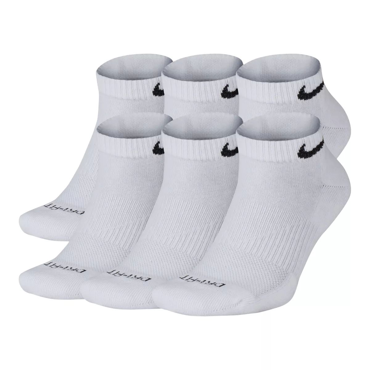 Nike Everyday Plus Cushioned Socks - 3 Pack Black / White – size? Canada