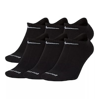 Nike Men's Everyday Plus Lightweight No-Show Socks - 6 Pack Front_Angled_Left