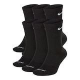 Nike Unisex Everyday Plus Athletic Crew Socks 6pk Front_Angled_Left