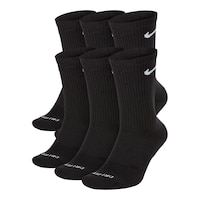 Nike Men's Everyday Plus Crew Socks - 6pk Front_Angled_Left