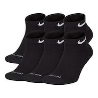 Nike Men's Everyday Plus Low Socks - 6 Pack Front_Angled_Left