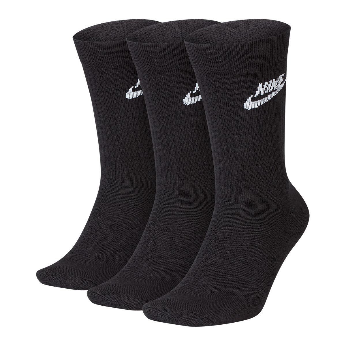 Nike Men's NSW Futura Crew Sock - 3 Pack - Black | SportChek