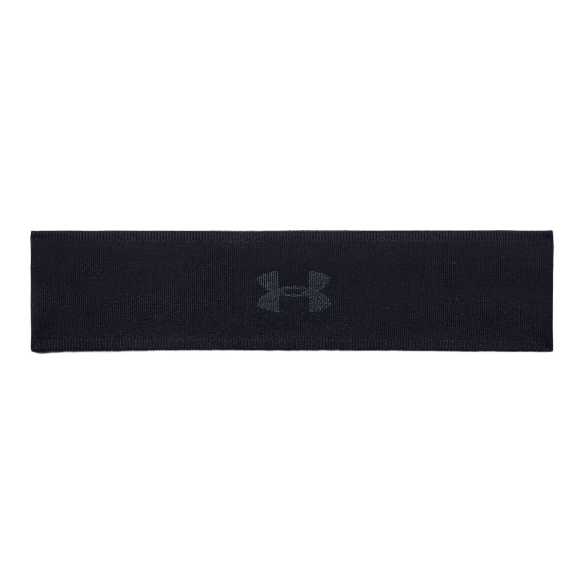 Under Armour Women's Jacquard Perfect Headband - Black/Pitch Grey