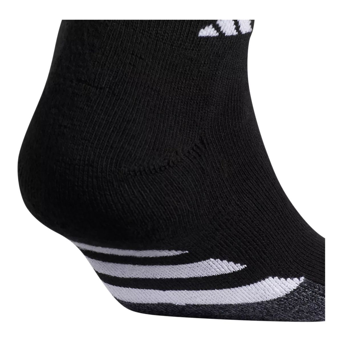 adidas Men's 3-Stripe Cushion III Low Socks - 3 pk