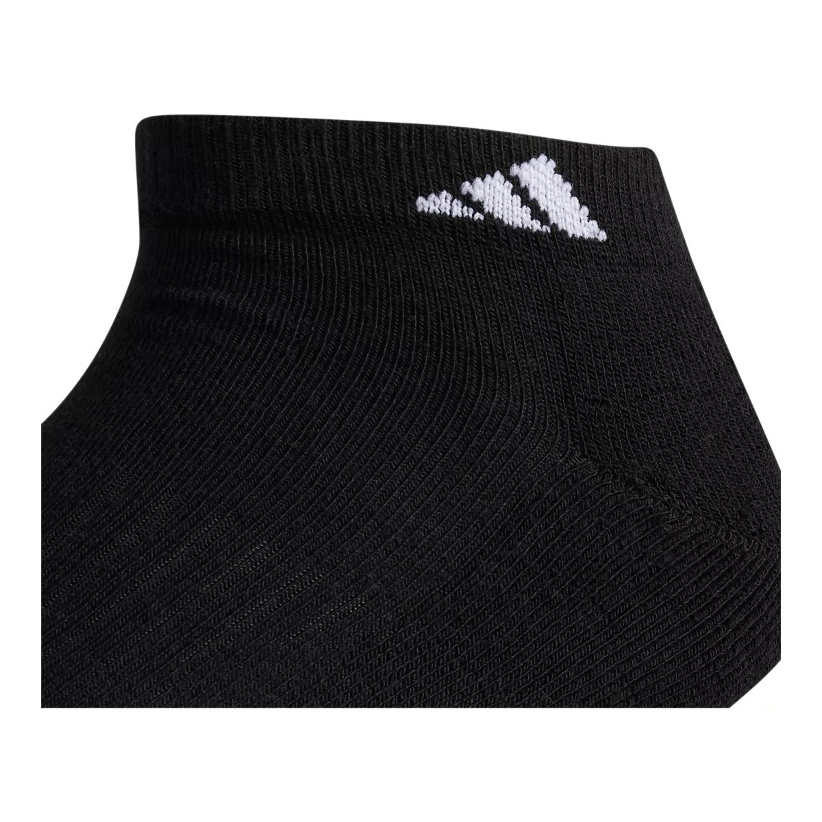 adidas Men's 3-Stripe Cushion III Low Socks - 3 pk