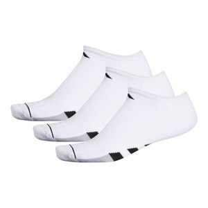 adidas Men's 3-Stripe Cushion II No-Show Socks - 3 pk