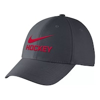 Nike Men's Swoosh Flex Hockey Hat Front_Angled_Left