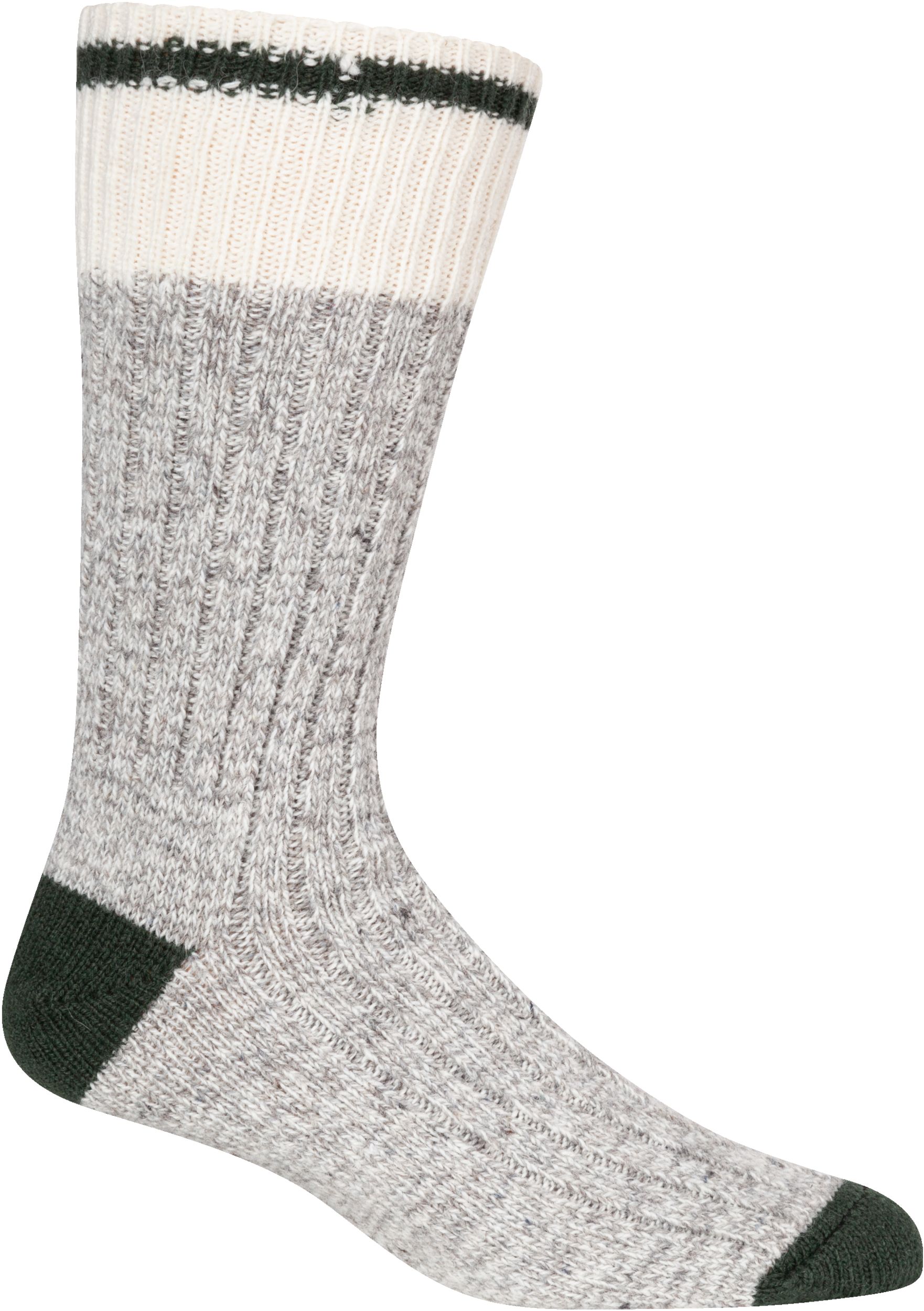 Woods Men's Moisture Wicking Woolen Sock - 2pk