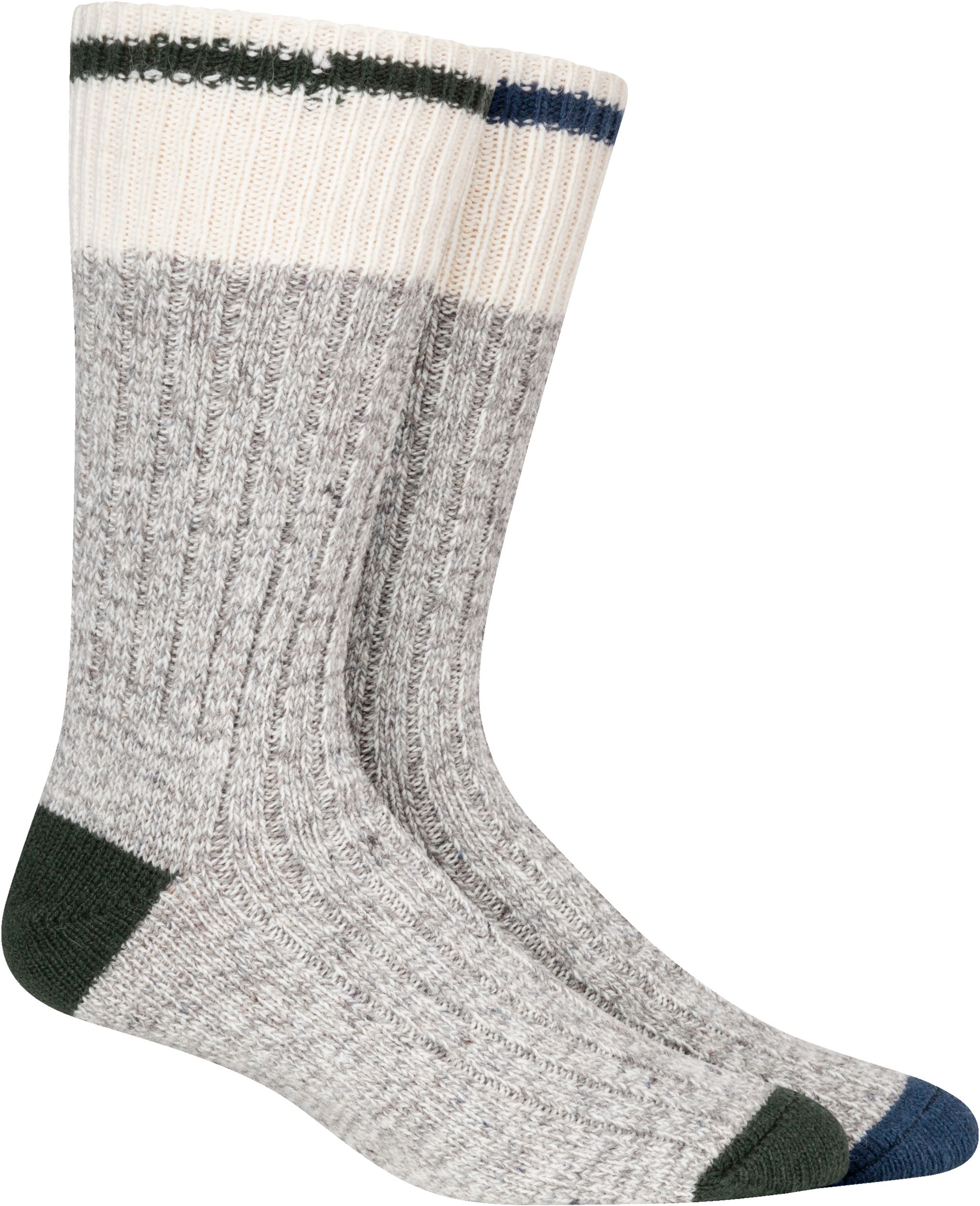 Woods Men's Moisture Wicking Woolen Sock - 2pk
